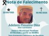 Nota de falecimento- Meus Sentimentos a Família