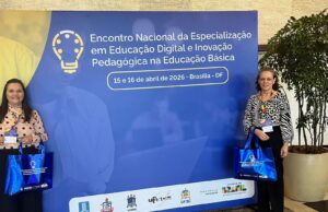 Nos dias 15 e 16 de Abril a Secretária Municipal de Educação Maria Virgínia e Edna Ferreira estiveram presentes no II Workshop de Especialização em Educação Digital e Inovação Pedagógica.