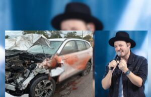 Cantor Israel, da dupla com Rodolffo, sofre acidente na BR-153 em Goiânia.