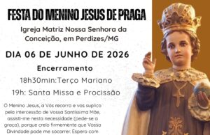 Festa do menino Jesus de Praga em Perdizes-MG