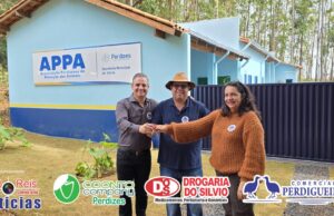 No dia 26 de junho, o prefeito Fernando Marangoni e o vice-prefeito William Gonçalves inauguraram a nova estrutura da APPA – Associação Perdizense de Proteção dos Animais José Sabiá.
