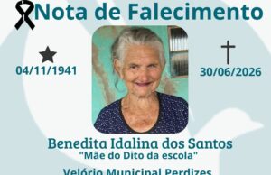 Nota de falecimento