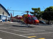 Suspeita de AVC mobiliza equipes do SAMU e helicóptero aeromédico em Perdizes.
