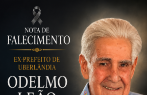 Nota de Falecimento do Ex-prefeito de Uberlândia Odelmo Leão