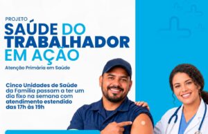 A Secretaria Municipal de Saúde de Araxá ampliou os horários de atendimento para quem trabalha durante o horário comercial.