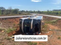 Acidente DE TRÂNSITO COM VÍTIMAS DE FERIMENTOS LEVES EM UBERABA-MG