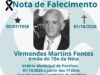 Nota de Falecimento