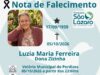 Nota de Falecimento