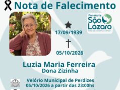 Nota de Falecimento