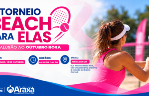 *Prefeitura de Araxá promove 1º Torneio Beach para Elas neste domingo (18) em alusão ao Outubro Rosa*